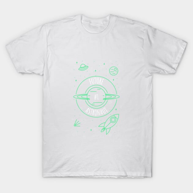 Future Astronaut T-Shirt by hldesign